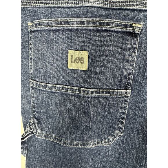 Lee Mens Loose Fit Blue Jeans Size 52x30 Denim - Picture 7 of 9
